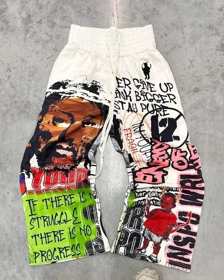 Retro Gothic Style Jogger Pants™