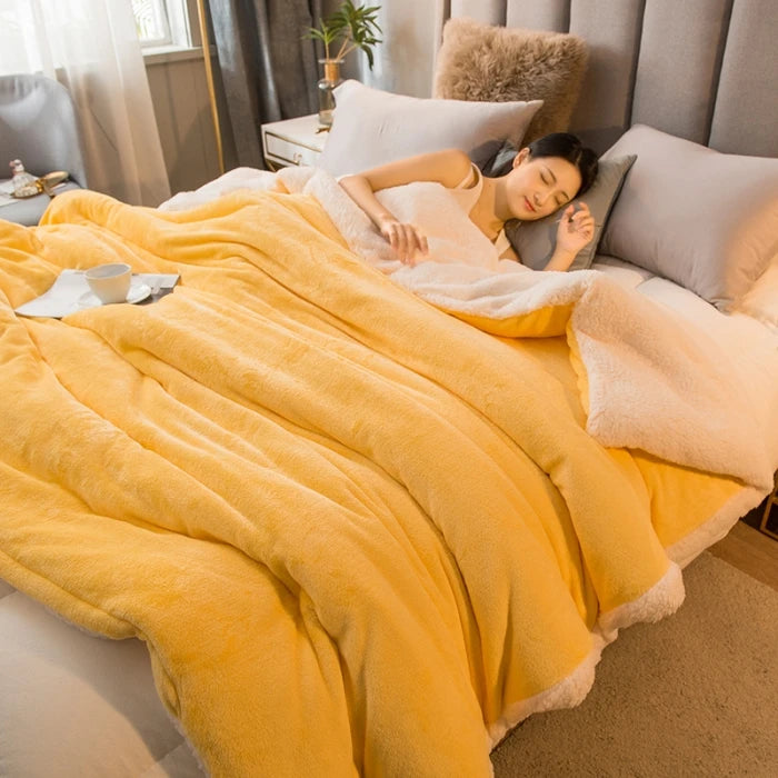 Cozy Luxe Wool Throw Blanket™