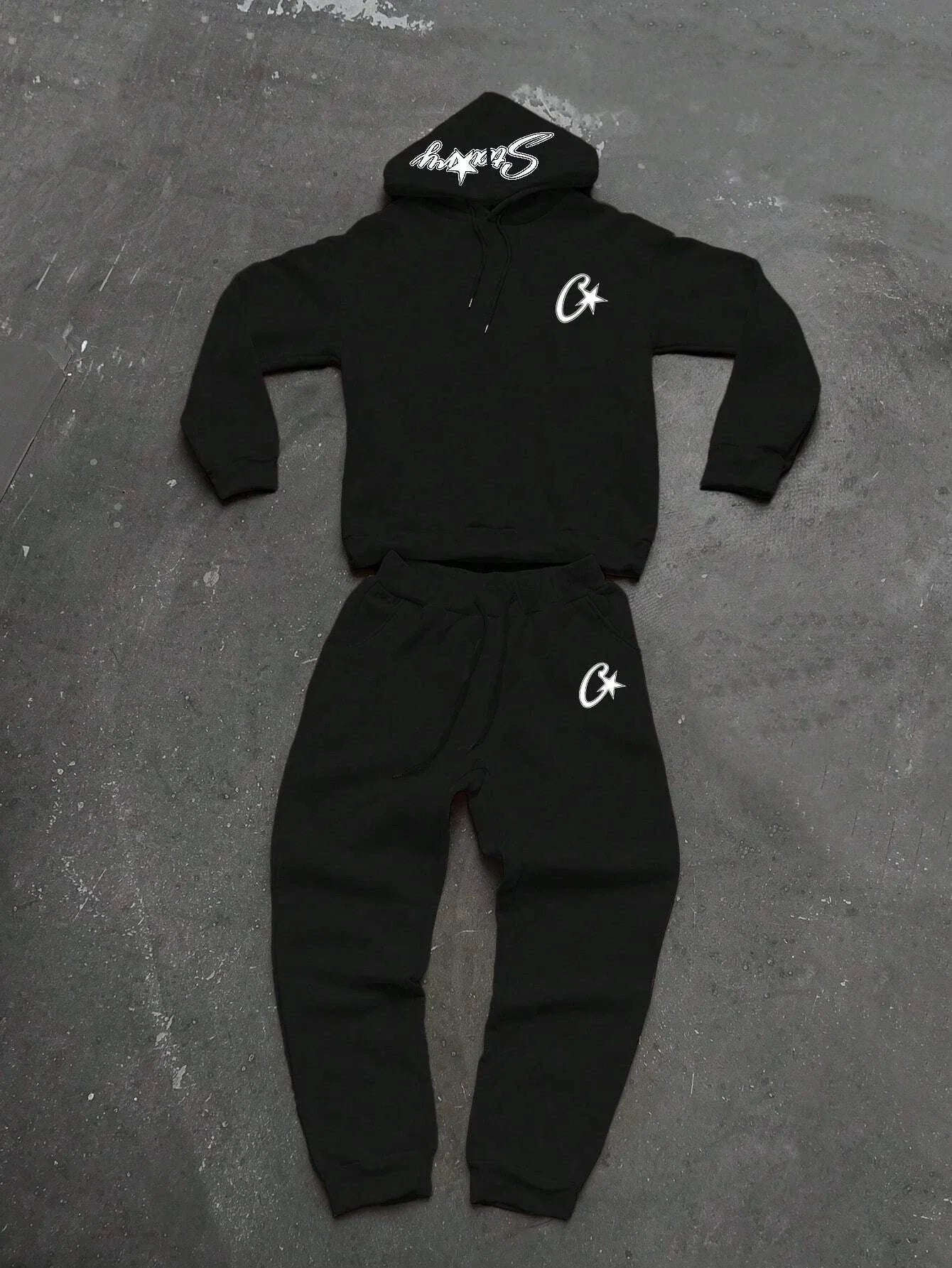 Trendy Unisex Hoodie & Jogger Set TM