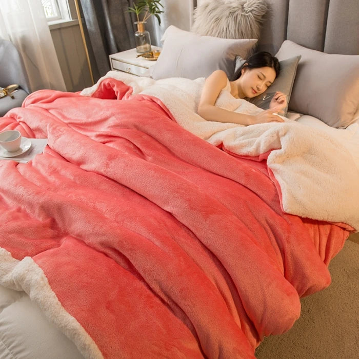 Cozy Luxe Wool Throw Blanket™