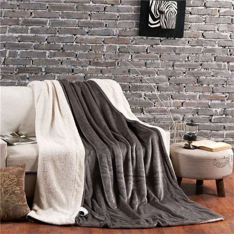 Cozy Luxe Wool Throw Blanket™
