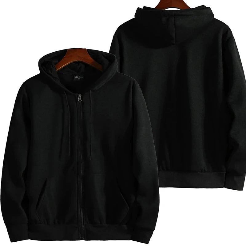 Versatile Zip-Up Hoodie for Modern Men™