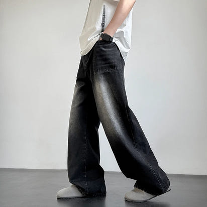 Retro Wash Straight-Leg Denim Jeans™