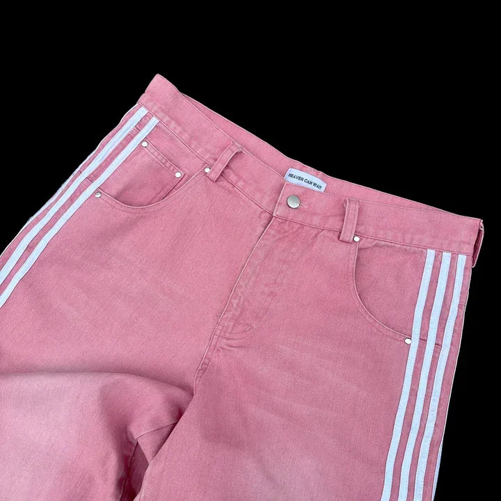 Embroidered Baggy Jeans™