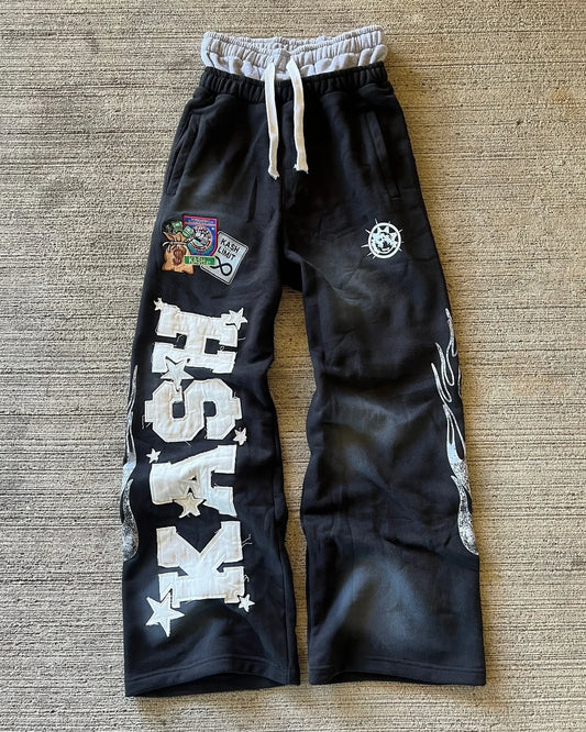 Retro Gothic Style Jogger Pants™