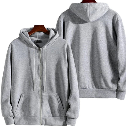 Versatile Zip-Up Hoodie for Modern Men™