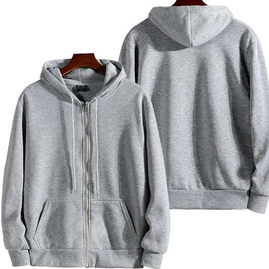 Versatile Zip-Up Hoodie for Modern Men™