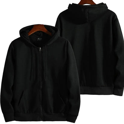 Versatile Zip-Up Hoodie for Modern Men™