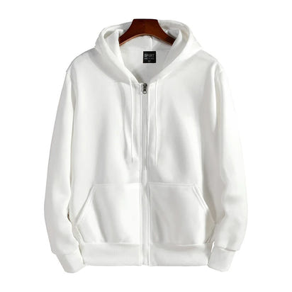 Versatile Zip-Up Hoodie for Modern Men™