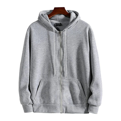 Versatile Zip-Up Hoodie for Modern Men™
